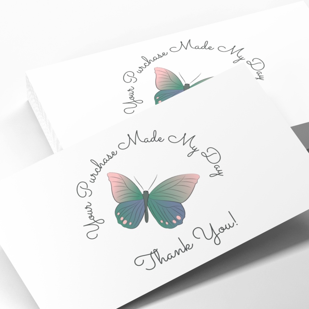 Thank You Business Cards